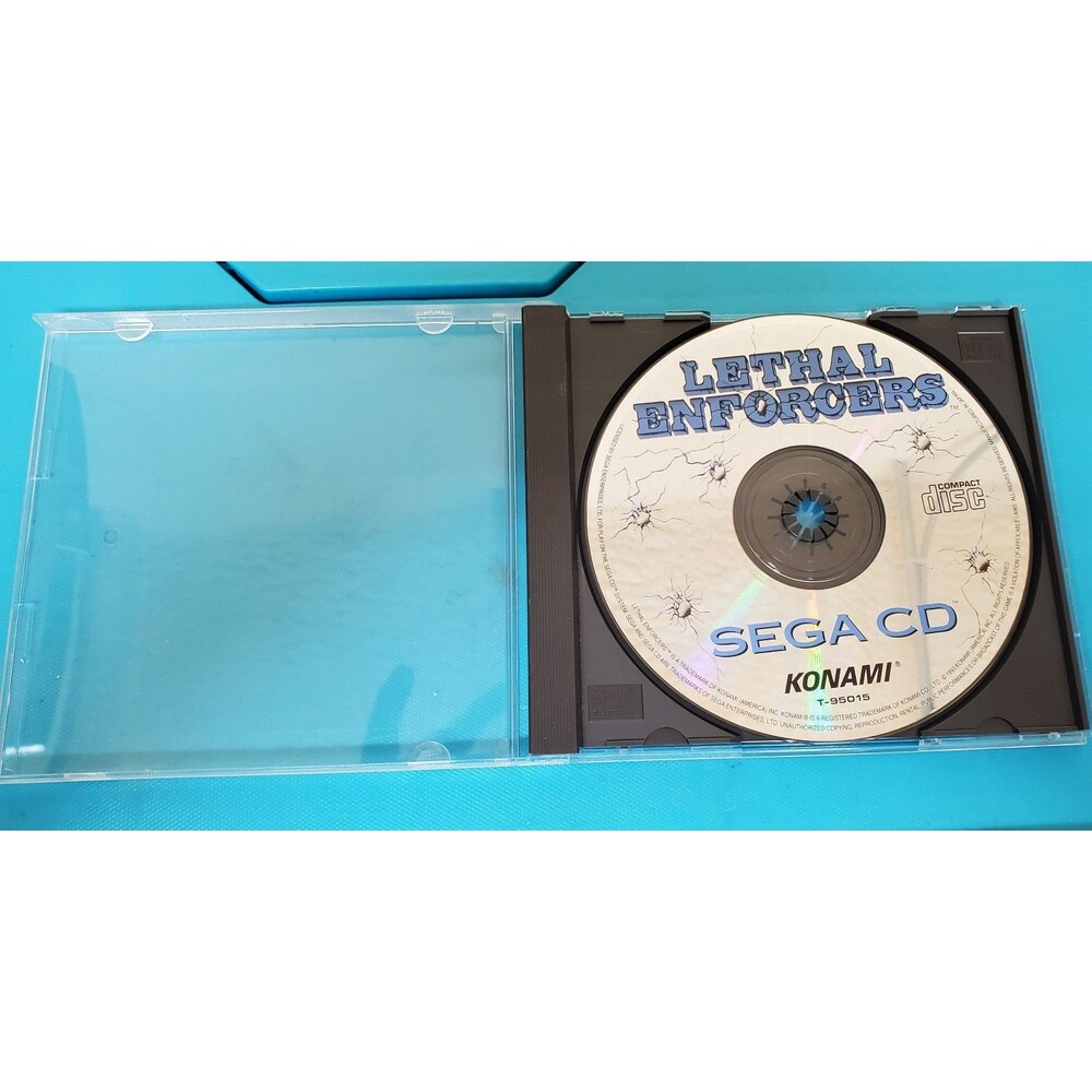 Lethal Enforcers Sega CD - UNTESTED